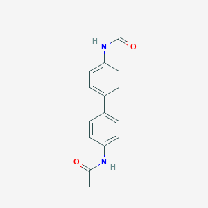 molecular formula C16H16N2O2<br>(C6H4NHCOCH3)2<br>C16H16N2O2 B017155 N,N'-二乙酰联苯胺 CAS No. 613-35-4