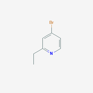 molecular formula C7H8BrN B171604 4-溴-2-乙基吡啶 CAS No. 156761-88-5