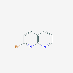 molecular formula C8H5BrN2 B171627 2-溴-1,8-萘啶 CAS No. 61323-17-9