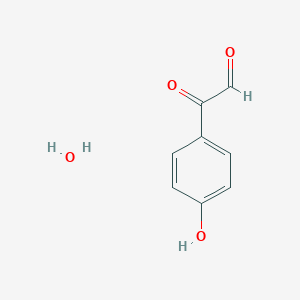 molecular formula C8H8O4 B171651 4-羟基苯乙二醛水合物 CAS No. 197447-05-5