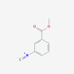molecular formula C9H7NO2 B171678 3-异氰基苯甲酸甲酯 CAS No. 198476-30-1