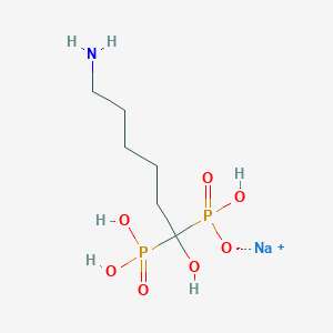 molecular formula C6H16NNaO7P2 B017172 奈利膦酸钠 CAS No. 80729-79-9