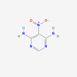 B171749 4,6-Diamino-5-nitropyrimidine CAS No. 2164-84-3