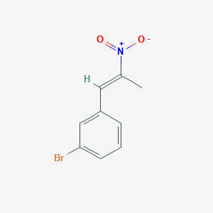 B171759 (E)-1-bromo-3-(2-nitroprop-1-enyl)benzene CAS No. 15804-72-5