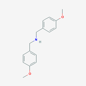 molecular formula C16H19NO2 B171761 双(4-甲氧基苄基)胺 CAS No. 17061-62-0