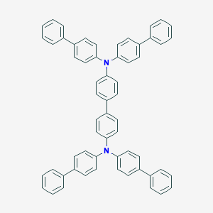 molecular formula C60H44N2 B171773 N4,N4,N4',N4'-四([1,1'-联苯]-4-基)-[1,1'-联苯]-4,4'-二胺 CAS No. 164724-35-0