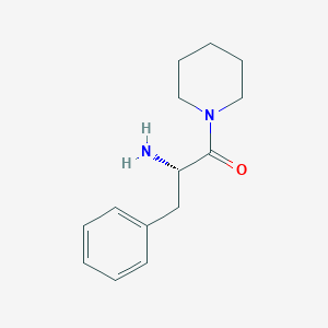 B171774 Piperidine, 1-(N-phenylalanyl)- CAS No. 102292-89-7