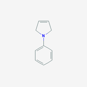 molecular formula C10H11N B171779 1-苯基-2,5-二氢-1H-吡咯 CAS No. 103204-12-2