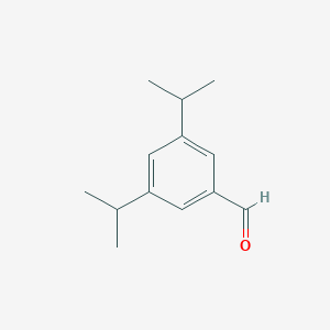 molecular formula C13H18O B171788 3,5-二异丙基苯甲醛 CAS No. 112538-48-4