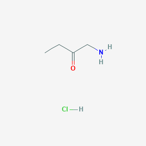 molecular formula C4H10ClNO B171812 1-aminobutan-2-one Hydrochloride CAS No. 108661-54-7