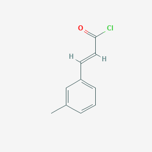 molecular formula C10H9ClO B171816 (e)-3-m-Tolylacryloyl chloride CAS No. 13565-04-3
