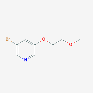 3-Bromo-5-(2-methoxyethoxy)pyridine