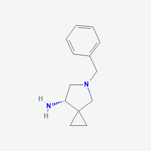 molecular formula C13H18N2 B171824 (S)-5-Benzyl-5-azaspiro[2.4]heptan-7-amine CAS No. 144282-35-9