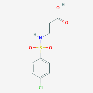 3-(4-Chloro-benzenesulfonylamino)-propionic acid