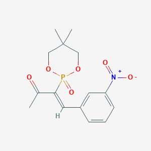 (Z)-3-(5,5-Dimethyl-2-oxido-1,3,2-dioxaphosphinan-2-yl)-4-(3-nitrophenyl)but-3-en-2-one