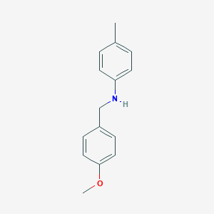Benzenemethanamine, 4-methoxy-N-(4-methylphenyl)-
