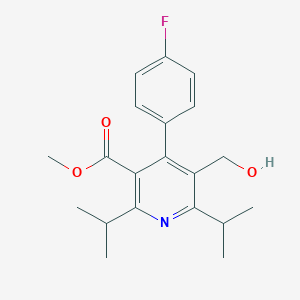 B017187 Methyl 4-(4-fluorophenyl)-5-(hydroxymethyl)-2,6-di(propan-2-yl)pyridine-3-carboxylate CAS No. 202859-11-8