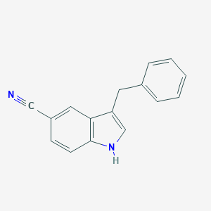 3-benzyl-1H-indole-5-carbonitrile