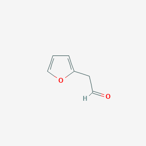 molecular formula C6H6O2 B171902 2-Furanacetaldehyde CAS No. 15022-16-9