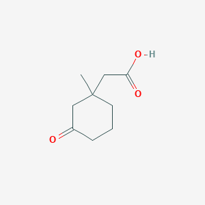 2-(1-Methyl-3-oxocyclohexyl)acetic acid