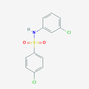 4-chloro-N-(3-chlorophenyl)benzenesulfonamide