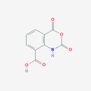 molecular formula C9H5NO5 B171914 2,4-Dioxo-1,4-dihydro-2H-3,1-benzoxazine-8-carboxylic acid CAS No. 167902-99-0