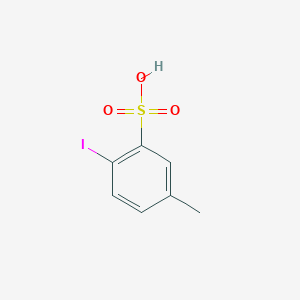 molecular formula C7H7IO3S B171916 Acide 2-iodo-5-méthylbenzènesulfonique CAS No. 139778-27-1