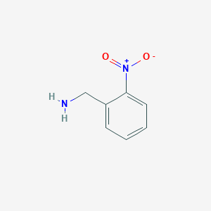 molecular formula C7H8N2O2 B171923 (2-Nitrophenyl)methanamine CAS No. 1904-78-5