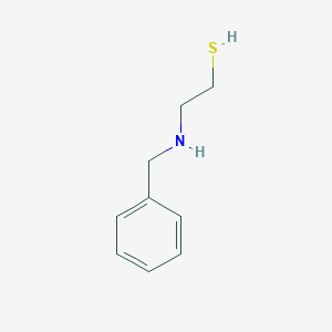 molecular formula C9H13NS B171926 2-(苄硫基)乙胺 CAS No. 1007-54-1