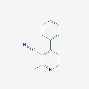 molecular formula C13H10N2 B171931 2-Methyl-4-phenylnicotinonitrile CAS No. 102147-20-6