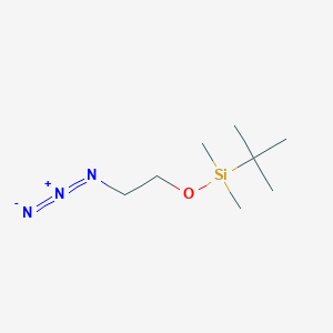 B171944 (2-Azidoethoxy)(tert-butyl)dimethylsilane CAS No. 113274-21-8