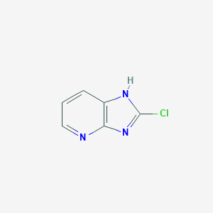 molecular formula C6H4ClN3 B017196 2-氯-1H-咪唑并[4,5-b]吡啶 CAS No. 104685-82-7