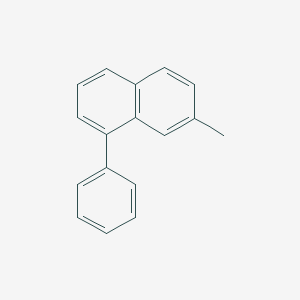 molecular formula C17H14 B171978 7-Methyl-1-phenylnaphthalene CAS No. 19723-03-6