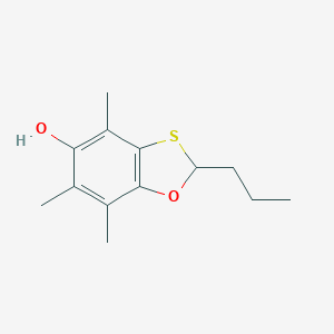 B017203 4,6,7-Trimethyl-2-propyl-1,3-benzoxathiol-5-ol CAS No. 100480-17-9
