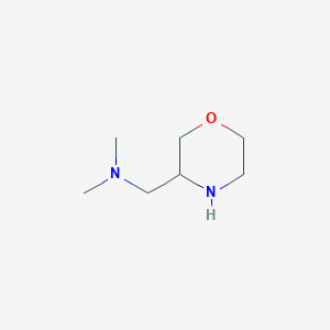 B172044 N,N-Dimethyl-1-(morpholin-3-yl)methanamine CAS No. 128454-20-6