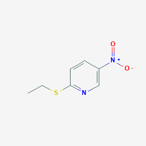 B172062 2-(Ethylthio)-5-nitropyridine CAS No. 107756-05-8