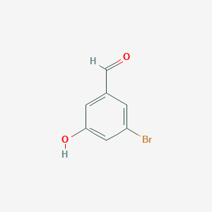 molecular formula C7H5BrO2 B172141 3-Bromo-5-hydroxybenzaldehyde CAS No. 199177-26-9