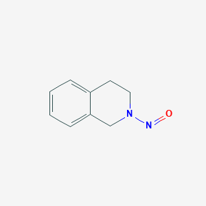 molecular formula C9H10N2O B172185 2-Nitroso-1,2,3,4-tetrahydroisoquinoline CAS No. 17721-96-9