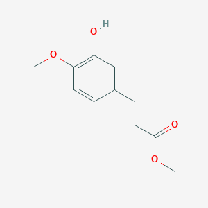 B017222 Methyl 3-(3-hydroxy-4-methoxyphenyl)propanoate CAS No. 129150-61-4