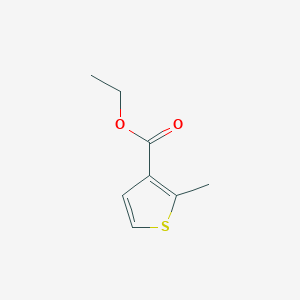 molecular formula C8H10O2S B172253 2-甲硫代苯并噻吩-3-羧酸乙酯 CAS No. 19432-66-7