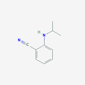 molecular formula C10H12N2 B172276 2-(Isopropylamino)benzonitrile CAS No. 147531-47-3