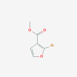 molecular formula C6H5BrO3 B172304 2-溴呋喃-3-甲酸甲酯 CAS No. 197846-06-3