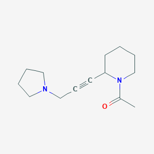 B017232 1-Acetyl-2-(3-pyrrolidino-1-propynyl)piperidine CAS No. 102135-82-0