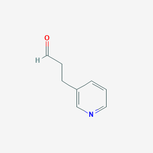 B172362 3-(Pyridin-3-YL)propanal CAS No. 1802-16-0