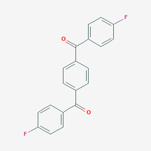 molecular formula C20H12F2O2 B172365 1,4-双(4-氟苯甲酰)苯 CAS No. 68418-51-9