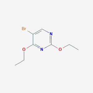 B172408 5-Bromo-2,4-diethoxypyrimidine CAS No. 132164-47-7