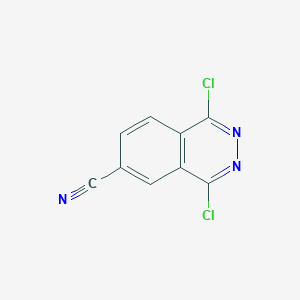 B172419 1,4-Dichlorophthalazine-6-carbonitrile CAS No. 178308-61-7
