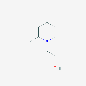 molecular formula C8H17NO B172504 2-(2-甲基哌啶-1-基)乙醇 CAS No. 17719-74-3