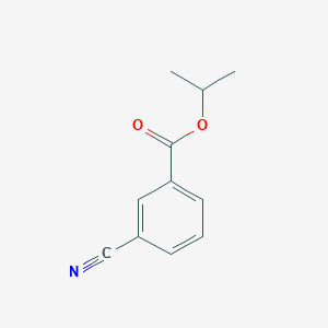 molecular formula C11H11NO2 B172523 3-氰基苯甲酸异丙酯 CAS No. 110893-37-3