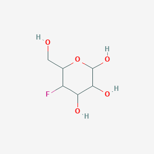 molecular formula C6H11FO5 B017254 4-氟-4-脱氧-D-半乳吡喃糖 CAS No. 40010-20-6